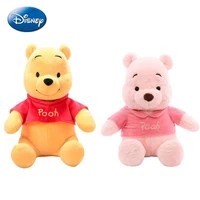 2535cm disney sakura winnie the pooh pink plush cartoon bear doll kawaii stuffed action animal model toy childrens gift