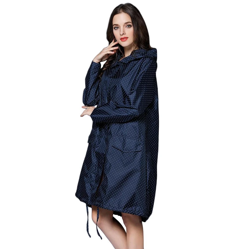 Промо-акция! Модный женский плащ дышащий Женский Длинный портативный