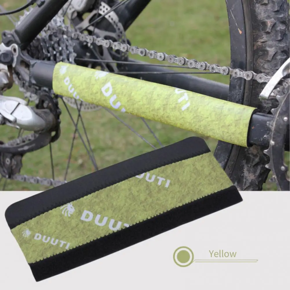 Удобный протектор цепи рамы велосипеда легко чистится дизайн принта защита