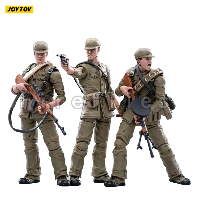 

1/18 JOYTOY Action Figure(3PCS/SET) Chinese People's Volunteer Army Spring Uniform Collection Model Toy Free Shipping