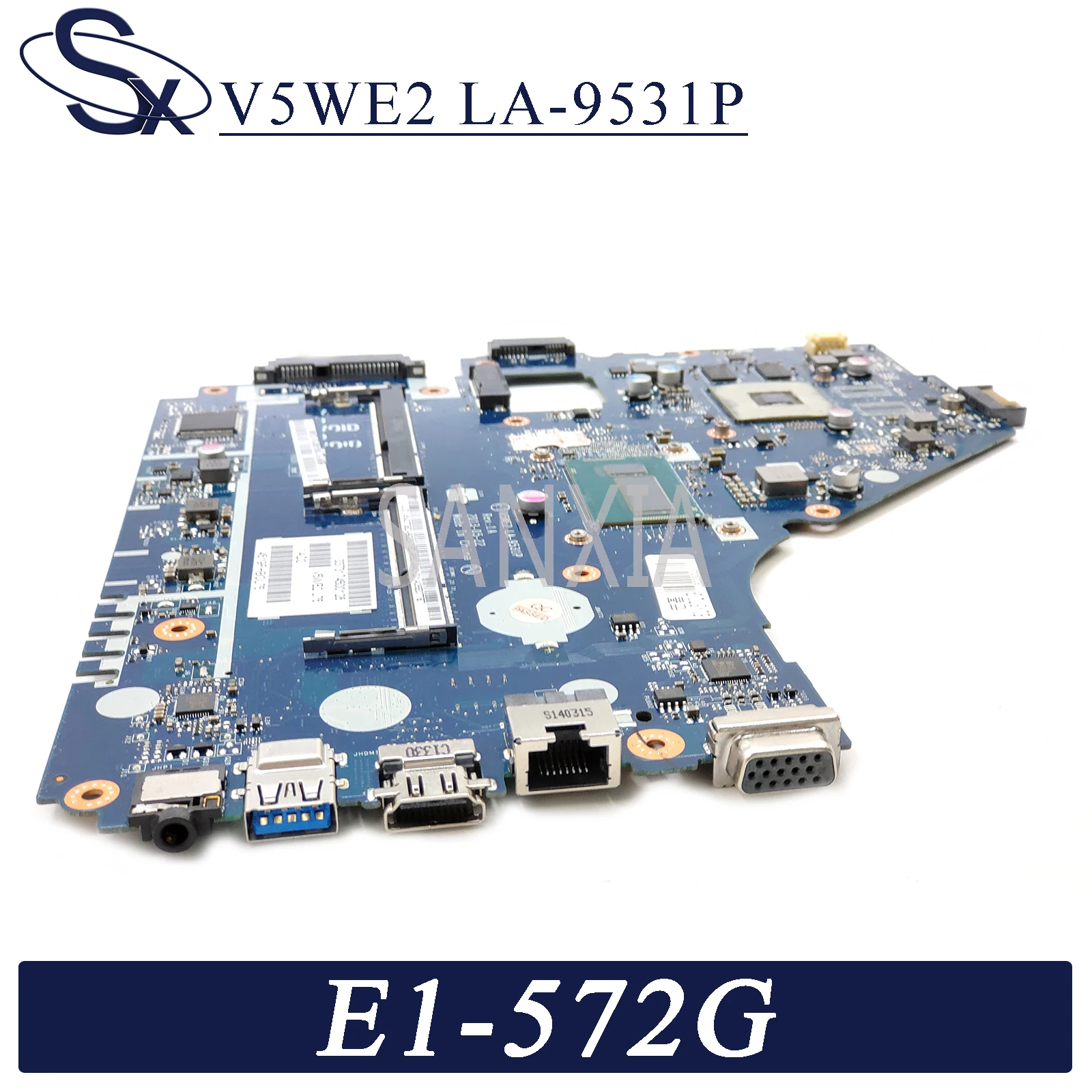 Kaufen KEFU LA-9531P Laptop Motherboard Für Acer E1-572G Original Mainboard I5-4200U Mit Video Karte