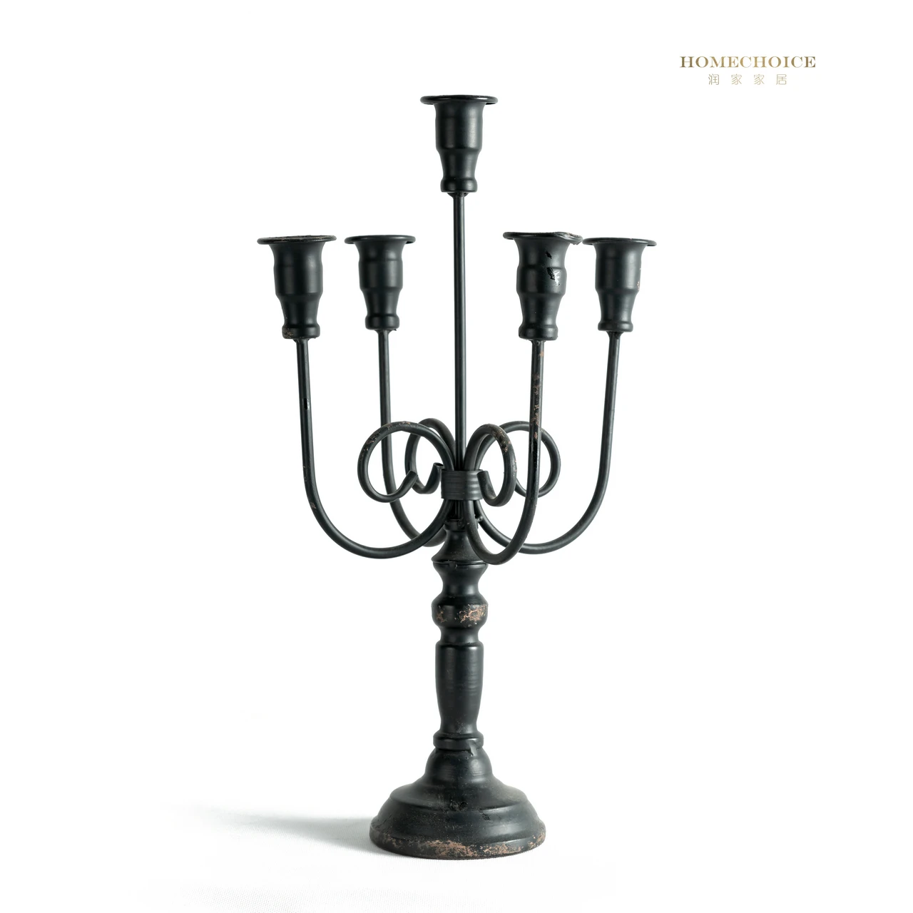 

Metal Vintage Candle Holder Antique Luxury Nordic Style Moroccan Candle Holder Pillar European Bougeoir Home Decor DE50ZT