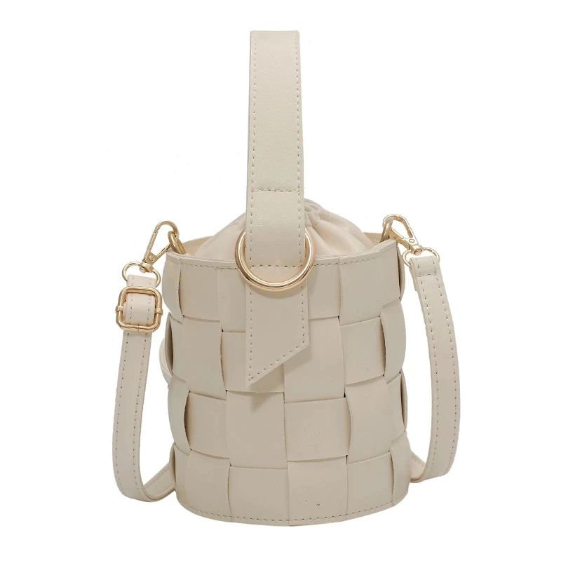 

Mini Weaving Tote Bag PU Leather Crossbody Bags Beautiful Women 2021 Ladies Luxury Shoulder Handbags and Purse Evening Clutch
