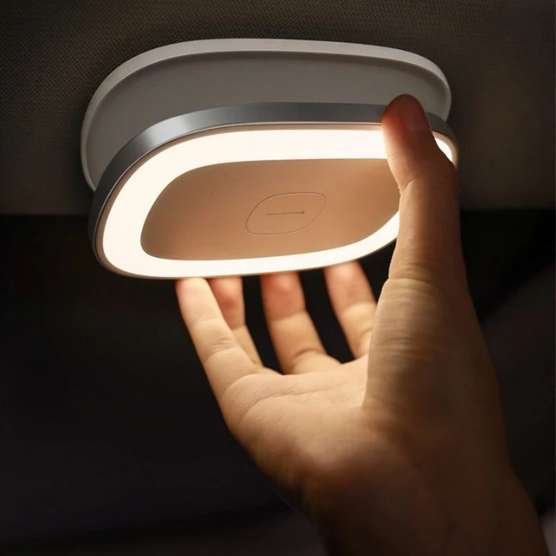 

Rechargeable Touch Reading Light Magnetic LED Auto Styling Night Light Read Light Car Interior Light Ceiling Lamp USB Charging