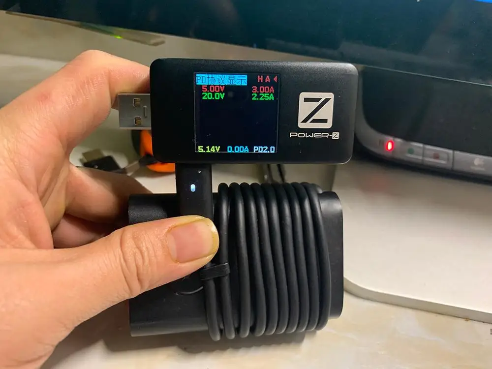 Оригинальное зарядное устройство 45 Вт Type-C USB PD для ноутбука Dell xps13 9300 7390 9380 9370 9365 9360