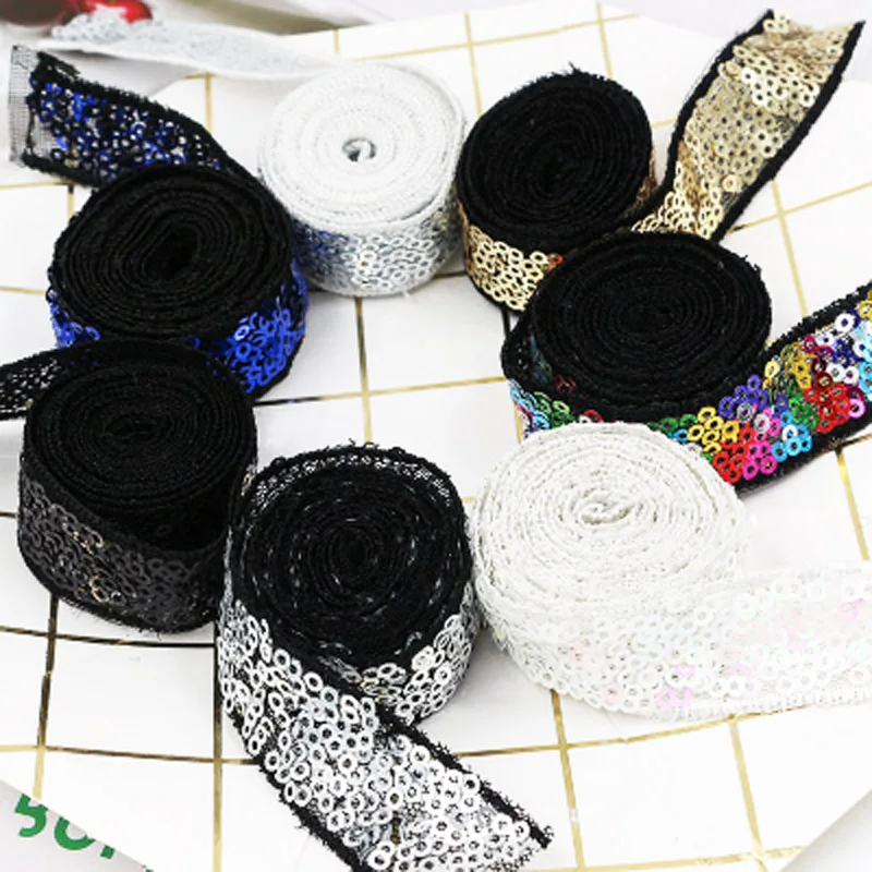 2 ярда/партия блестки для одежды 20 мм | Дом и сад