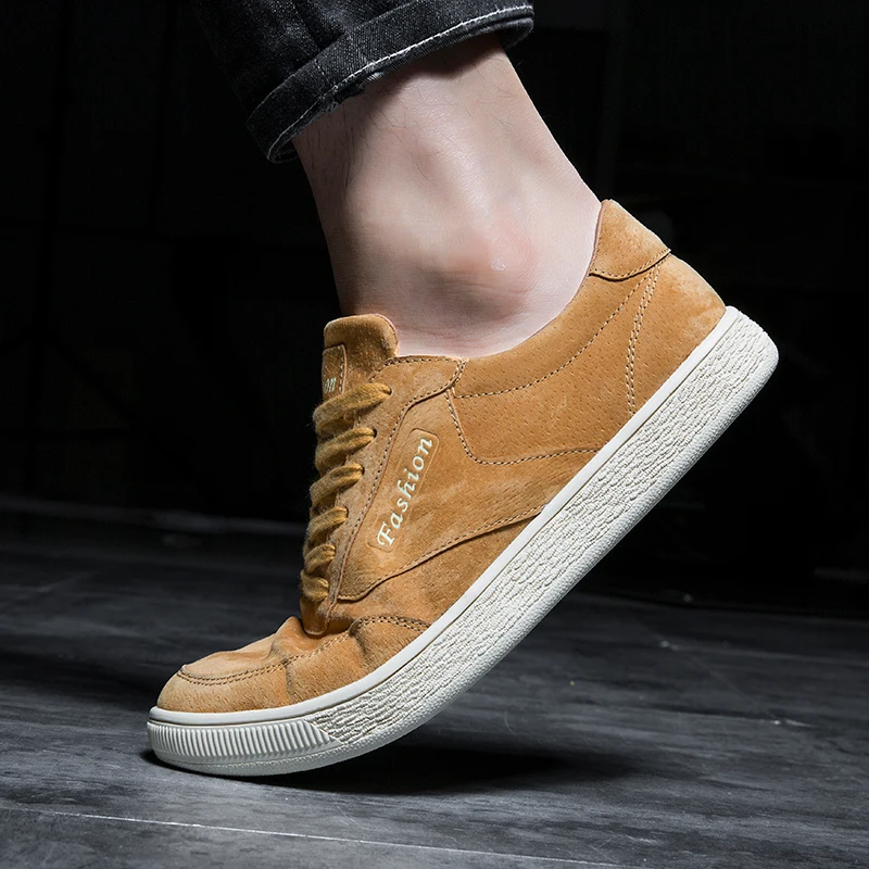 Men Comfortable Genuine Leather Shoes Oxford shoes lace up fashion Cow suede Business men | Обувь