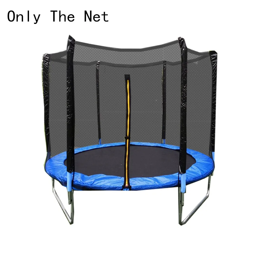 

8Ft Trampoline Enclosure Durable Safe Nylon Trampoline Protection Net for Outdoor Children Injury Prevention Fitness Equip