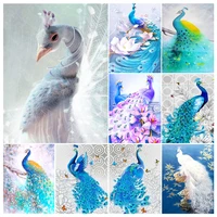 5d diy diamond painting love peacock cross stitch kit full drill embroidery mosaic art picture of rhinestones wall decor gift