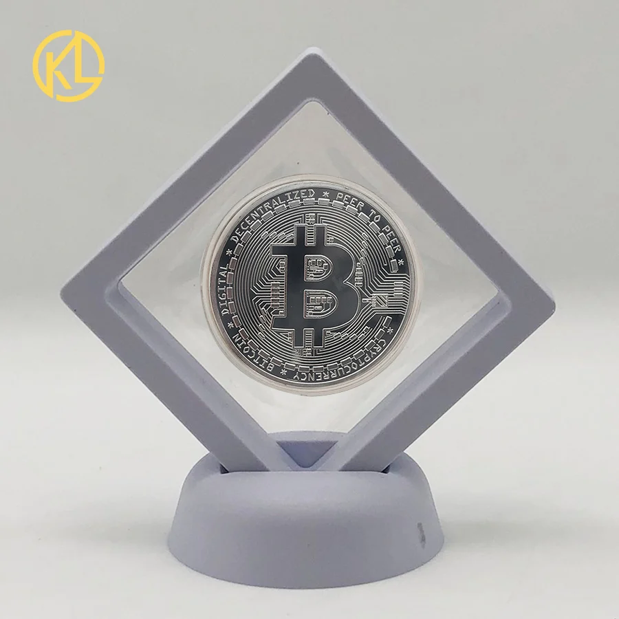 CO015 дропшиппинг не-монеты иностранных валют Bitcoin эфириум Lite тире пульсация монета 5 видов памятной монеты - Цвет: CO-019-2