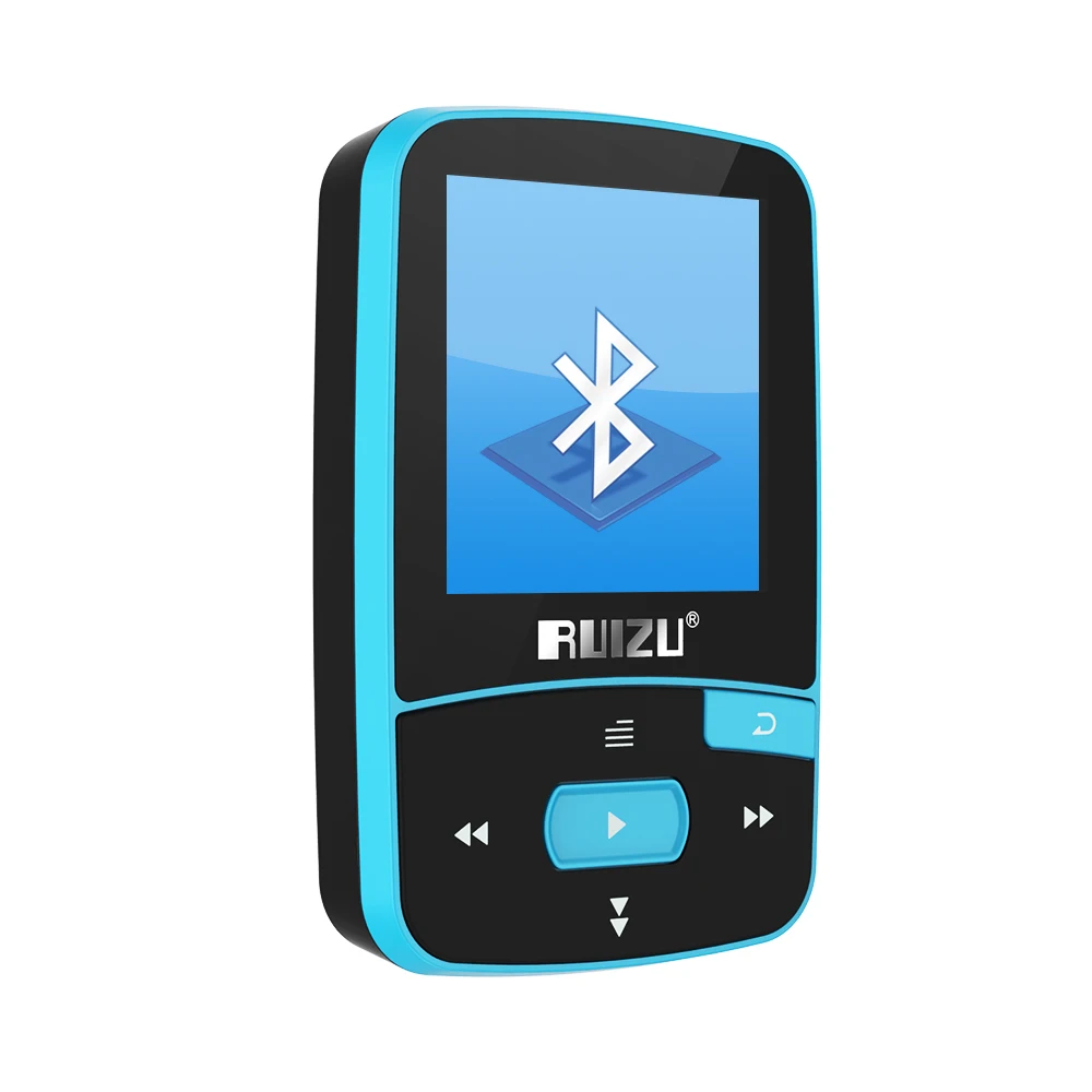 RUIZU X50 Спортивный Bluetooth MP3 музыкальный плеер диктофон FM-радио поддержка SD-карты