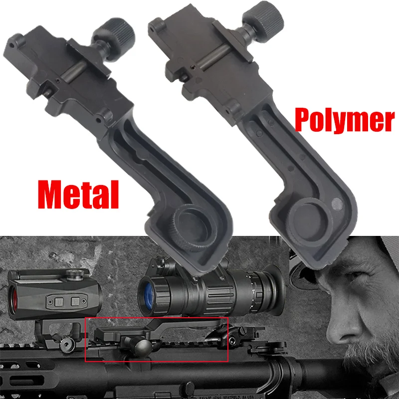

Тактический полимер металлический Ночной Vison 20 мм Пикатинни Крепление подходит Pvs 14 Pulsar GS 1X20 прицел охота прицельное крепление