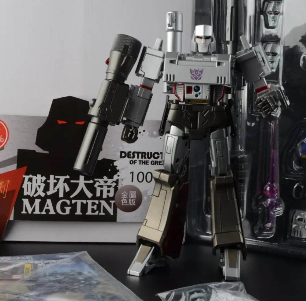 Игрушки трансформеры MP 36 Мегатрон металлический цвет ко в коробке|Игровые