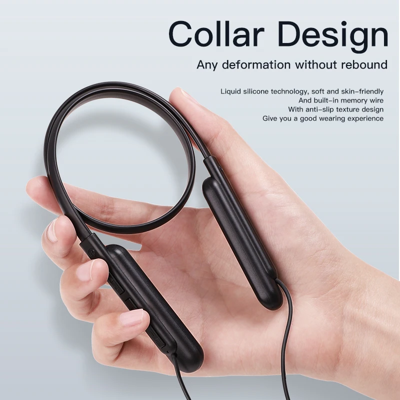 Niye наушники-вкладыши TWS Bluetooth наушники Спорт шейным Беспроводной Спортивная