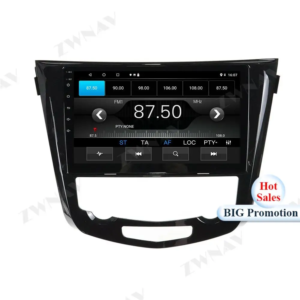 Автомобильный мультимедийный плеер 4 + 64 ГБ Android 10 0 для Nissan X Trail Qashqai 2013 2017 Navi Radio navi