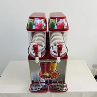 Automatic Ice slushie machine 2 Bowls frozen juice drink machine Slushy Smoothie Maker margarita slush with CE