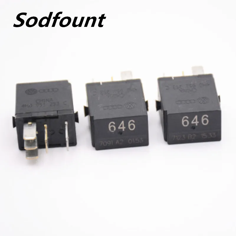 1 шт. автомобиля 12V 30A 5pin реле 646 автомобильное реле
