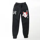 Брюки мужскиеженские из флиса, Японская уличная одежда джоггеры с аниме Demon Slayer, спортивные штаны, много цветов