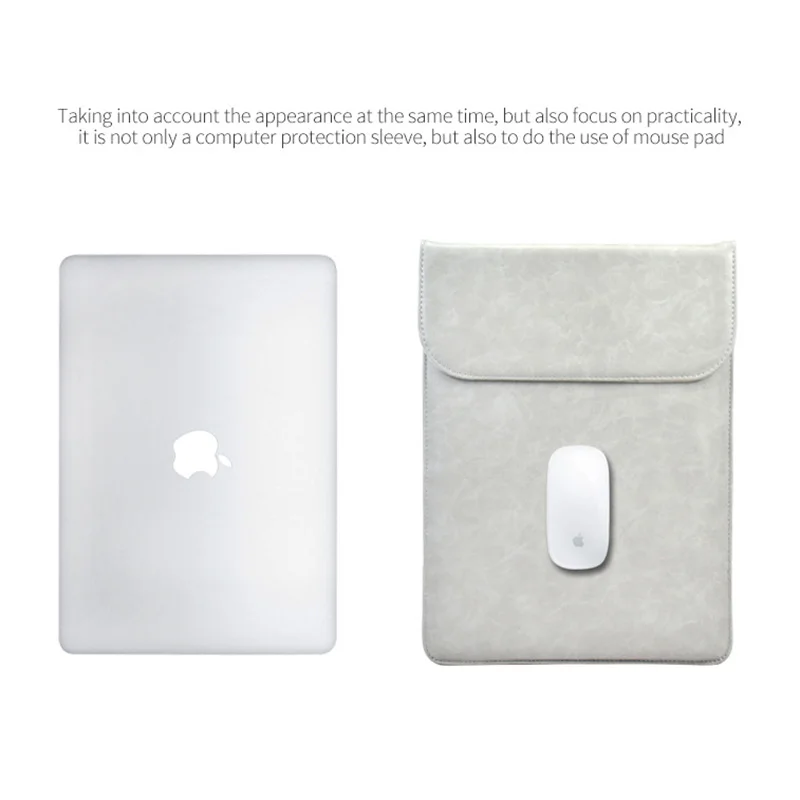 PU Leather Laptop Notebook Bag for Xiaomi Surface HP Sleeve Cover Macbook Air Pro 13 Case A1989 A1990 New 2018 | Компьютеры и офис
