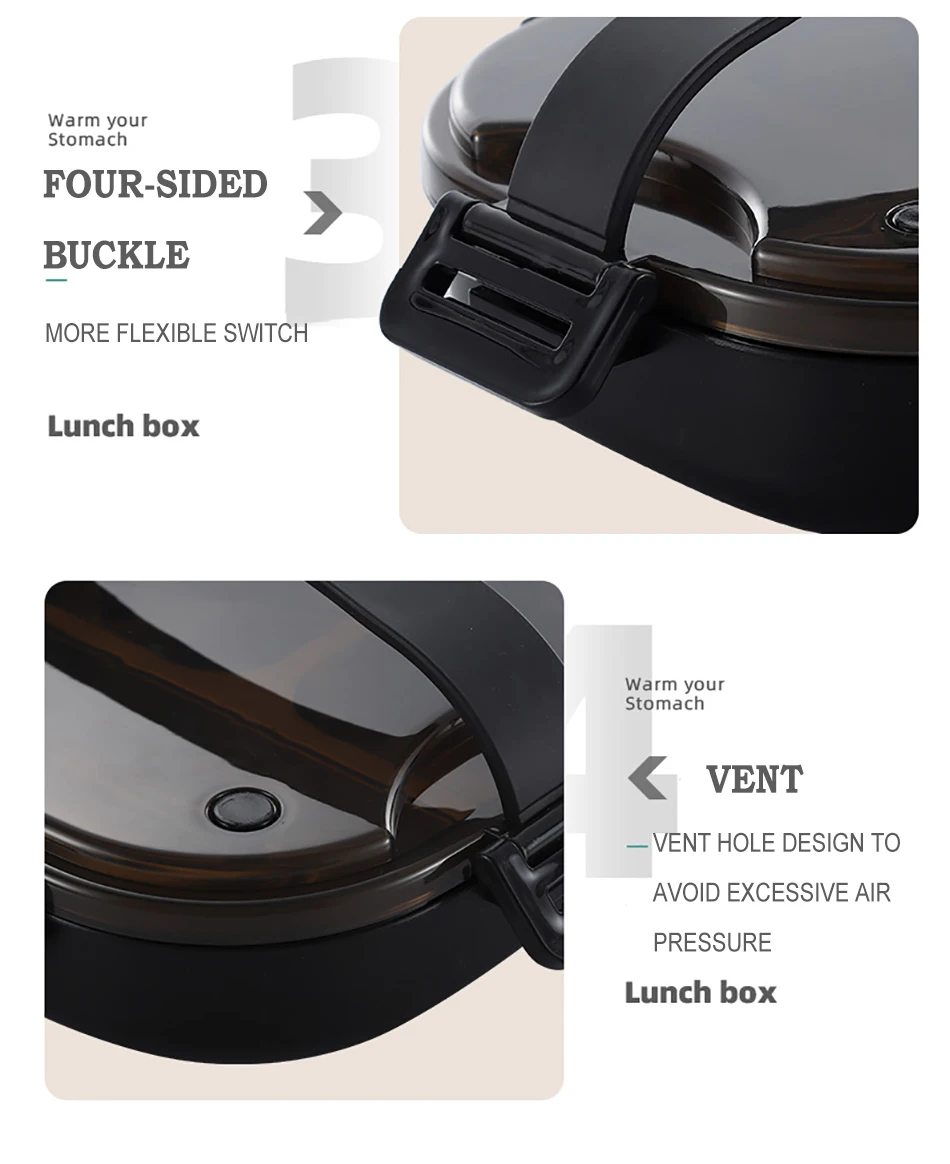 Ланч бокс из нержавеющей стали для детей новый с подогревом 2019 кухонные