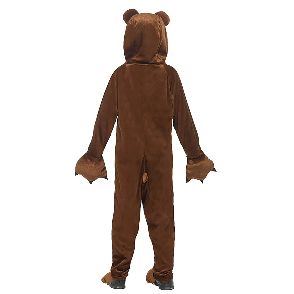 Детский костюм в виде животных Reneecho комбинезон с изображением коричневого
