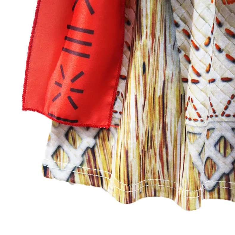 

2020 Girl Princess Dress Up Cosplay Costume for Children Vaiana dress Costume Beach Dress for Halloween Costumes for Kids Girls