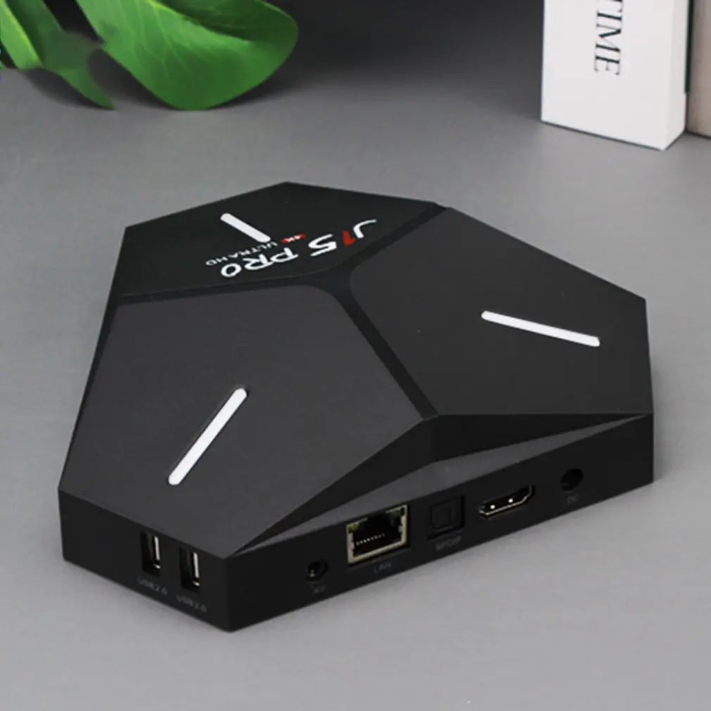 

Android 9.0 Smart TV Box 4K Youtube Google 3D Video TV Receiver WiFi 2.4G&5G Bluetooth 4.0 Media Player Set Top Box 4GB 32GB