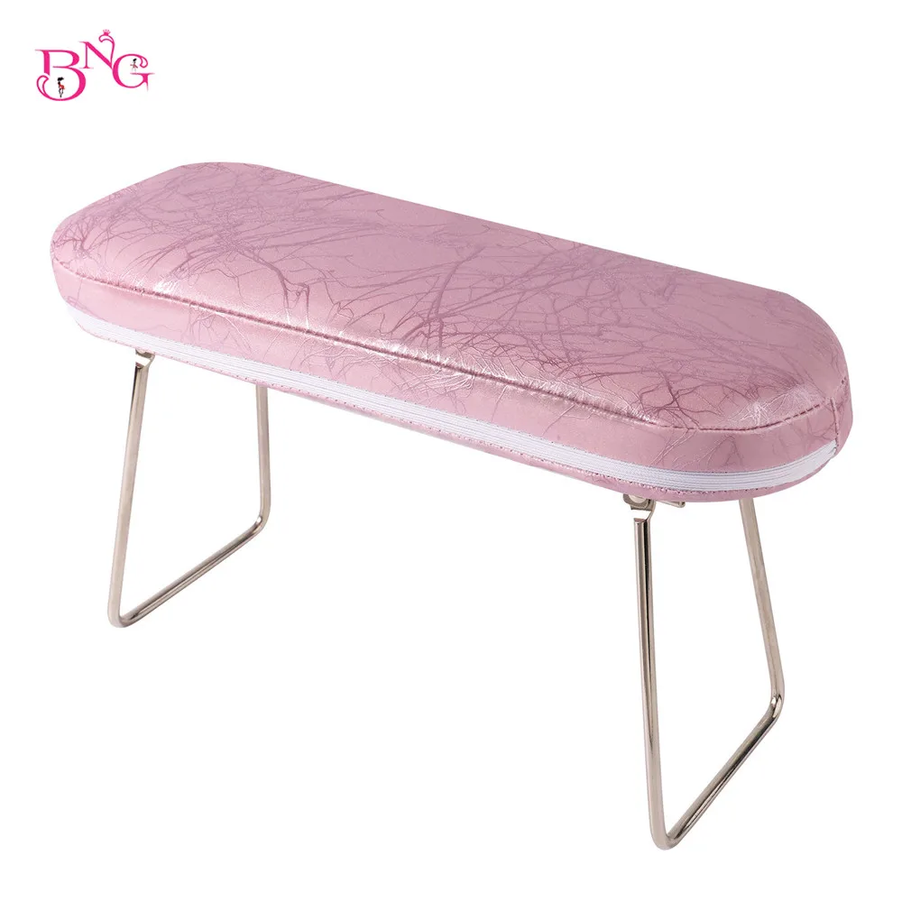 

BNG Leather Arm Rest Cushion Waterproof Wrist Support Hand Holder Pad Soft Washable Pillow Stand for Manicure Nail Lamp Tools