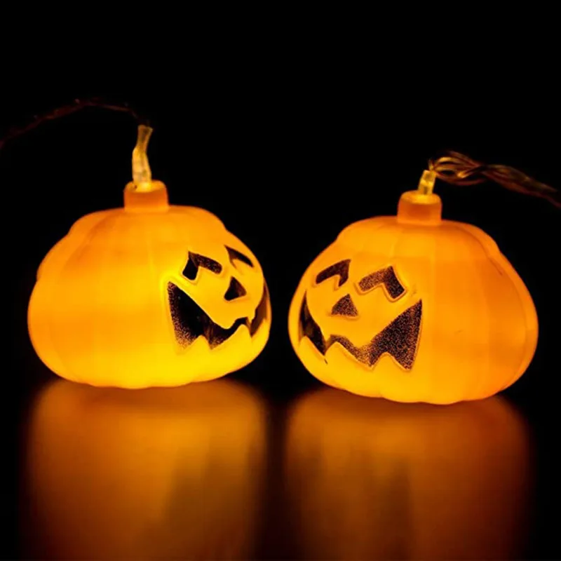 

LED Halloween Decoration Light String Battery Light Pumpkin Skull Light Waterproof Remote Control Light