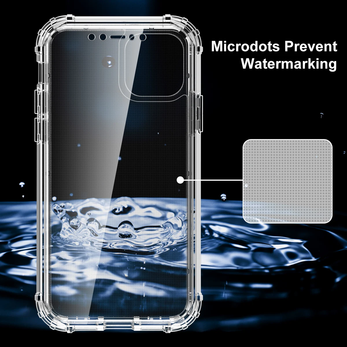 Чехол для iPhone 11 Pro 2019 Встроенная защитная пленка всего тела ударопрочный