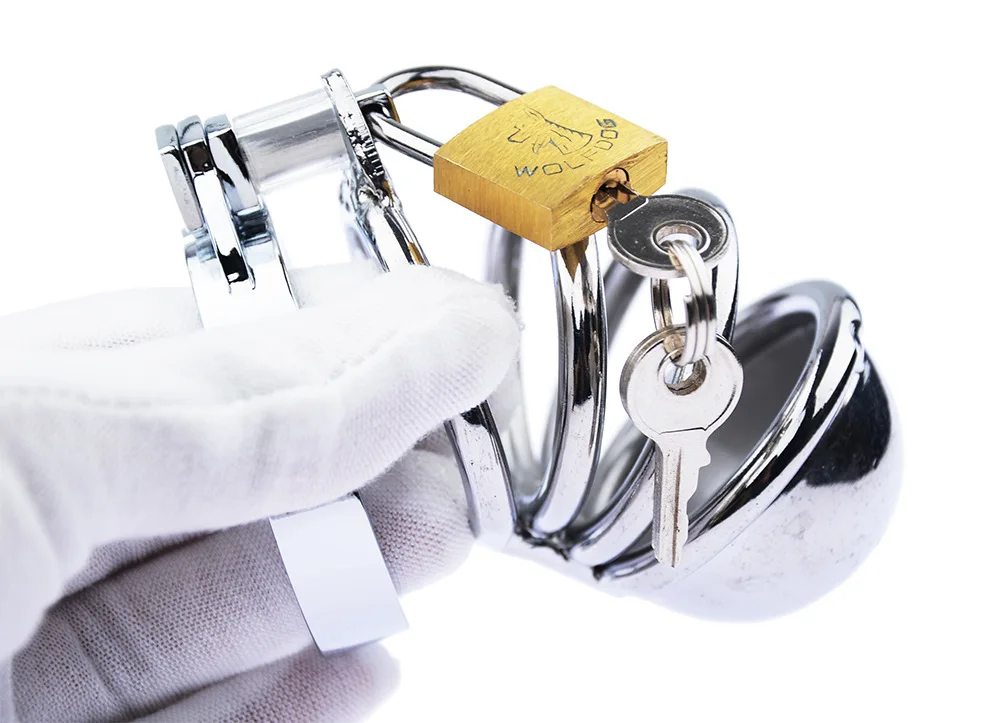 6 см короткая металлическая шляпа Кольца для пениса нержавеющая сталь