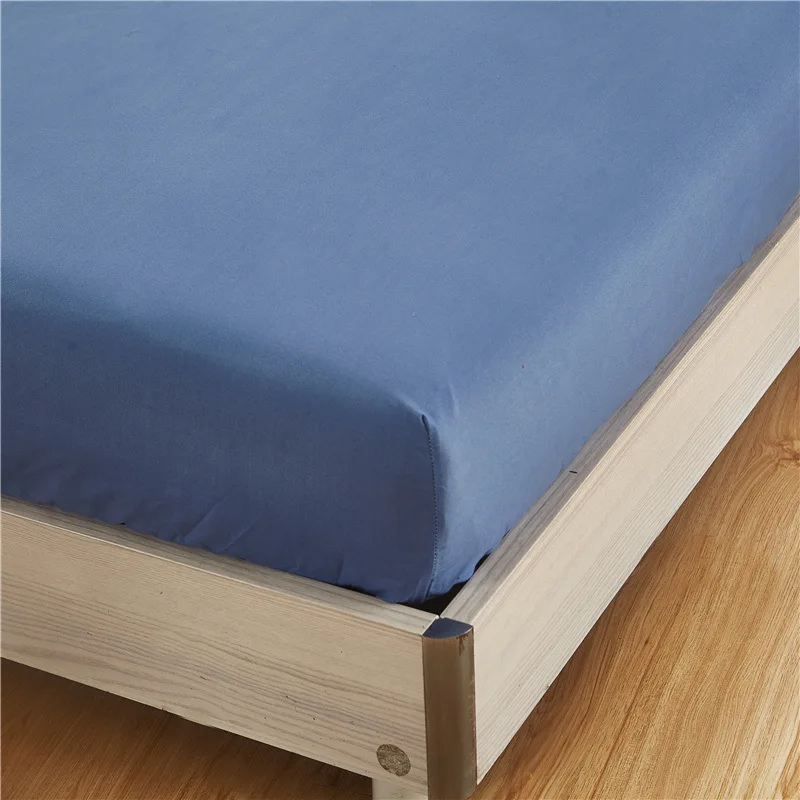 11 Colored Mattress Protector Cover Solid Color Hypoallergenic Anti-mite Bed Sheet Pad Queen Size 2M*2M | Дом и сад