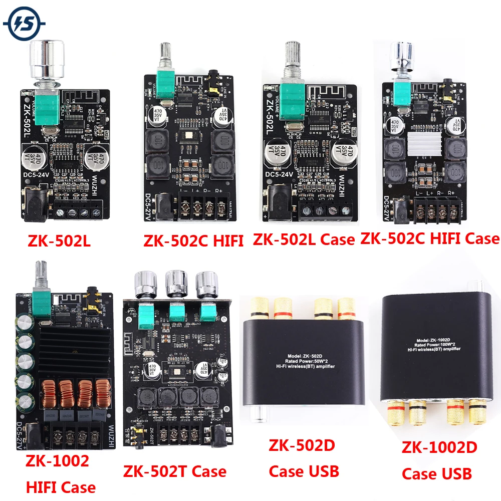 Bluetooth аудио стерео модуль BLE5.0 Hi Fi 2 0 цифровой усилитель AUX TPA3116D2 50 Вт с