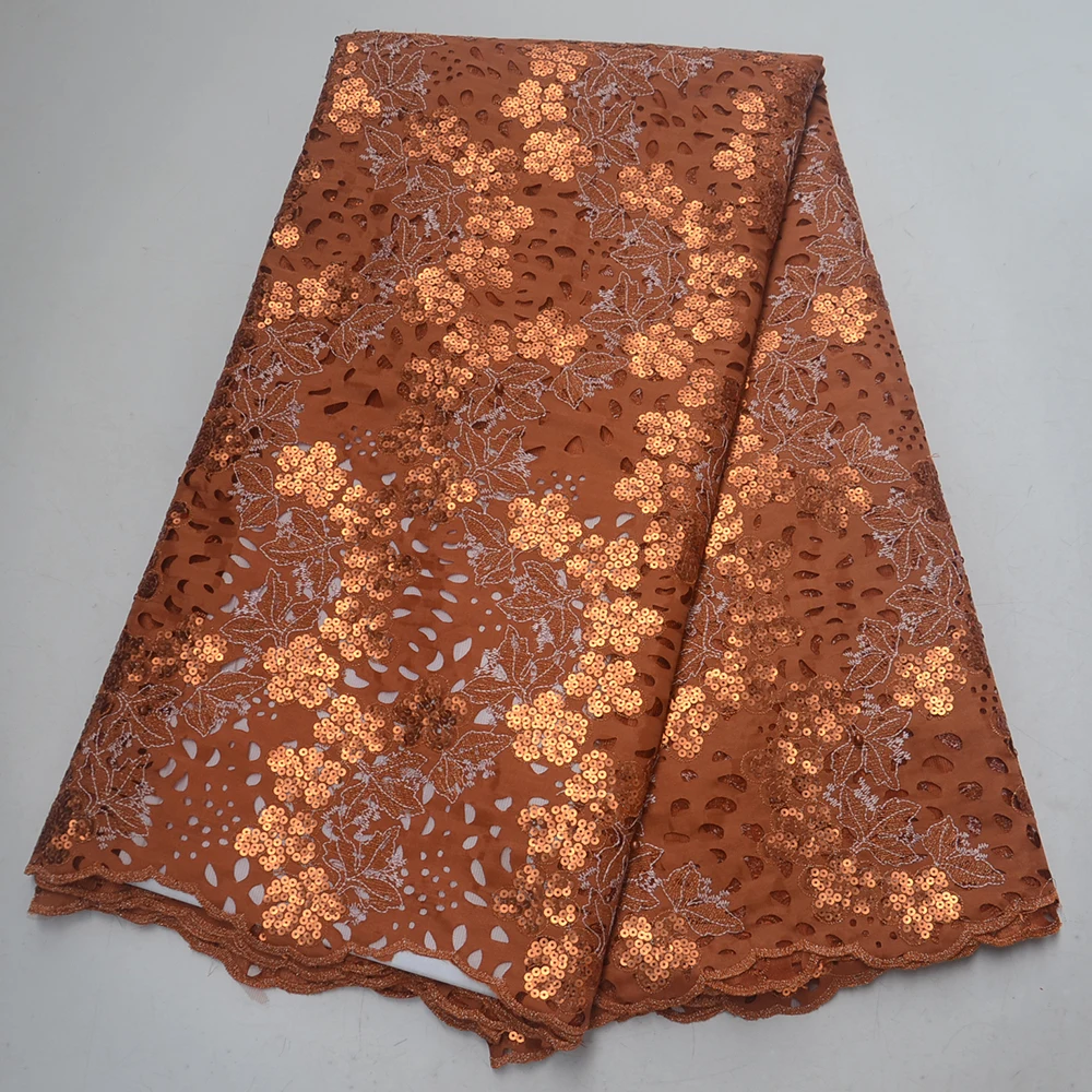 

Sequence laser cutting lace 2019 fashion African french tulle lace fabric high quality bridal Nigerian sequins organza mesh lace