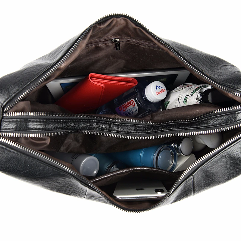 Женские кожаные сумки дизайнерские из мягкой кожи Ретро стиль 2019|Сумки с ручками| |