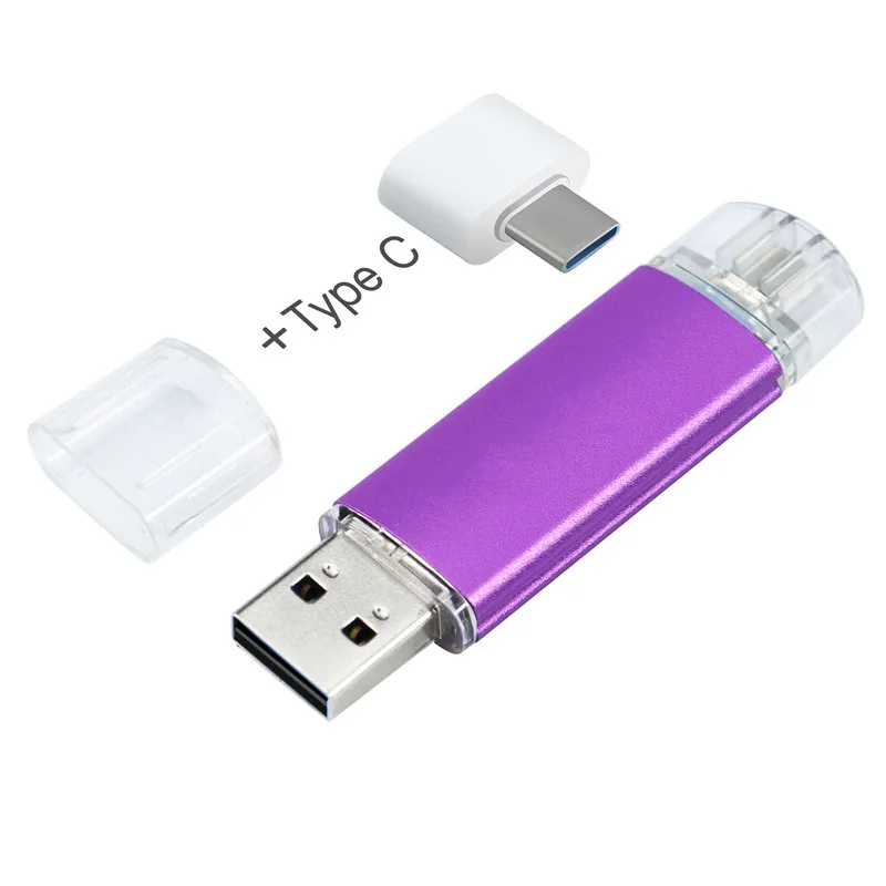 Бесплатный Логотип модные usb2.0 OTG флеш накопитель 64 ГБ USB флэш 32 Гб оперативной