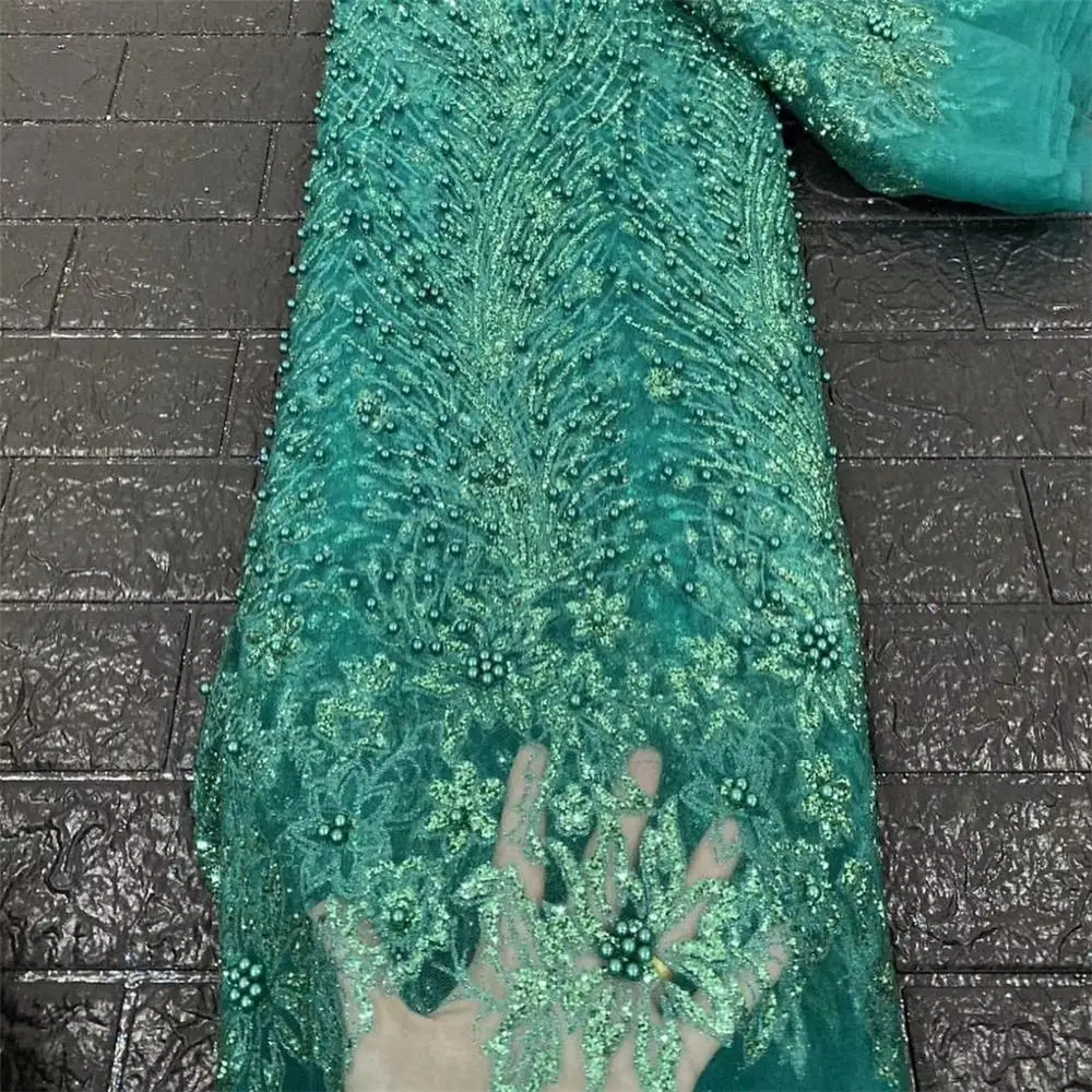 2020 Горячая продажа африканская Тюль кружевная ткань высокого качества