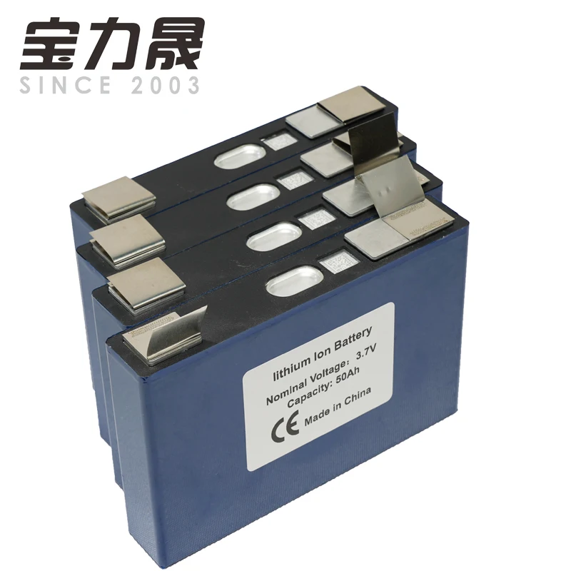 2020 новый 7 шт Высокое качество NCM 3 V 50Ah 1000 раз жизненный цикл призматическая ячейка