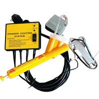 pc02 220v powder coating system paint gun coat portable with the integrated circuit board
