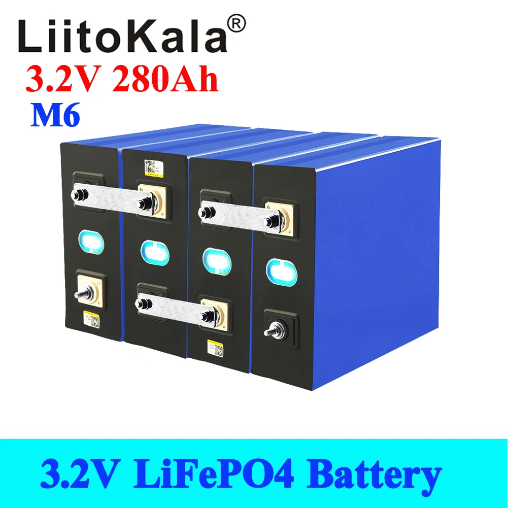 

Умное устройство для зарядки никель-металлогидридных аккумуляторов от компании LiitoKala: 3,2 V 280Ah lifepo4 батарея DIY 12V 24V 48V 280AH перезаряжаемый аккум...