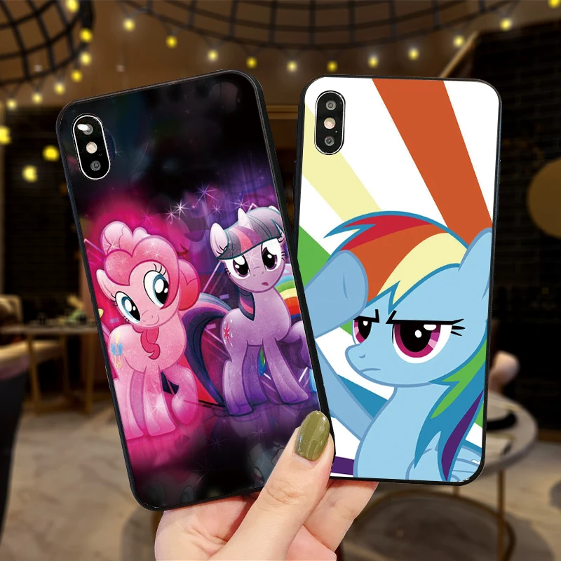 С рисунком из мультфильма Мой Маленький Пони для Xiaomi Redmi Note 5 S2 7 Plus 6x3 3S Pro 4A 4X 5A 6A