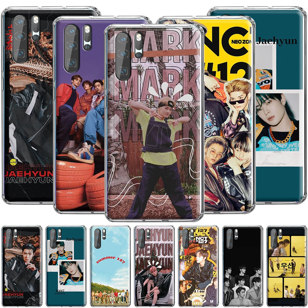 Силиконовый чехол KPOP NCT 127 для Huawei P Smart P10 P20 P30 P8 P9 Lite Pro 2019|Бамперы| |