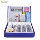 Набор банок для вакуумной терапии Guasha, 32 банки, антицеллюлитный массажер на присосках, банки для массажа, физиотерапии, Hijama, тела для похудения