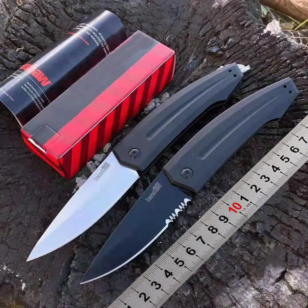 Высокое качество складной нож D2 лезвие полностью алюминиевая ручка Открытый