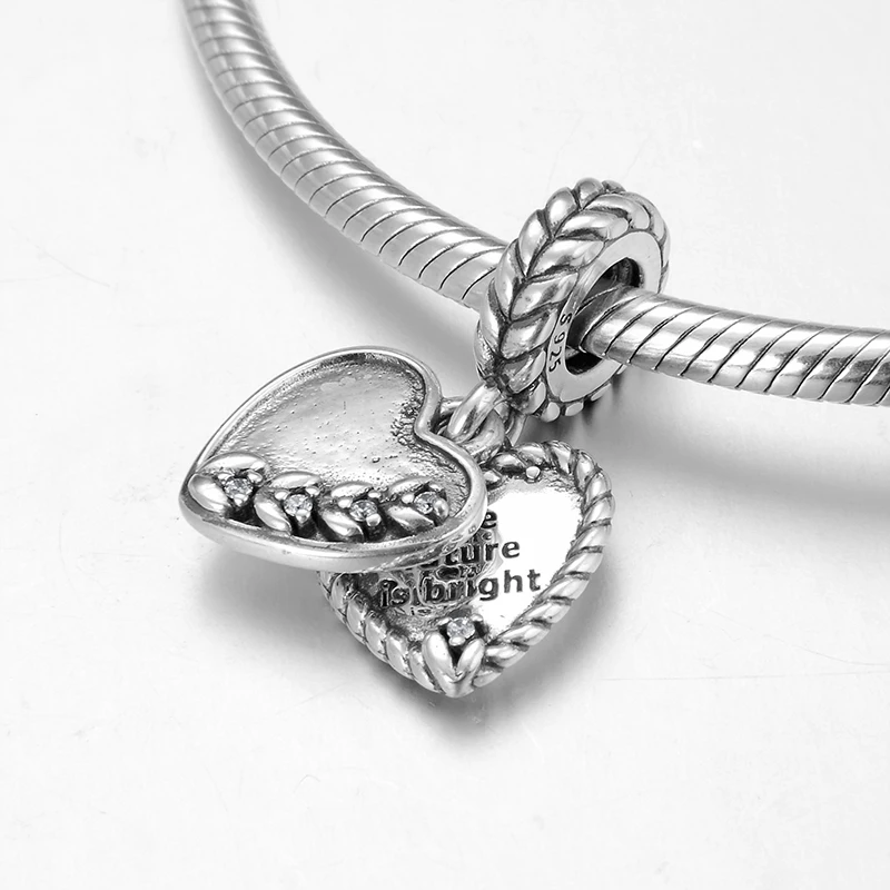 Подарок на день матери подвеска из стерлингового серебра 925 пробы с рисунком