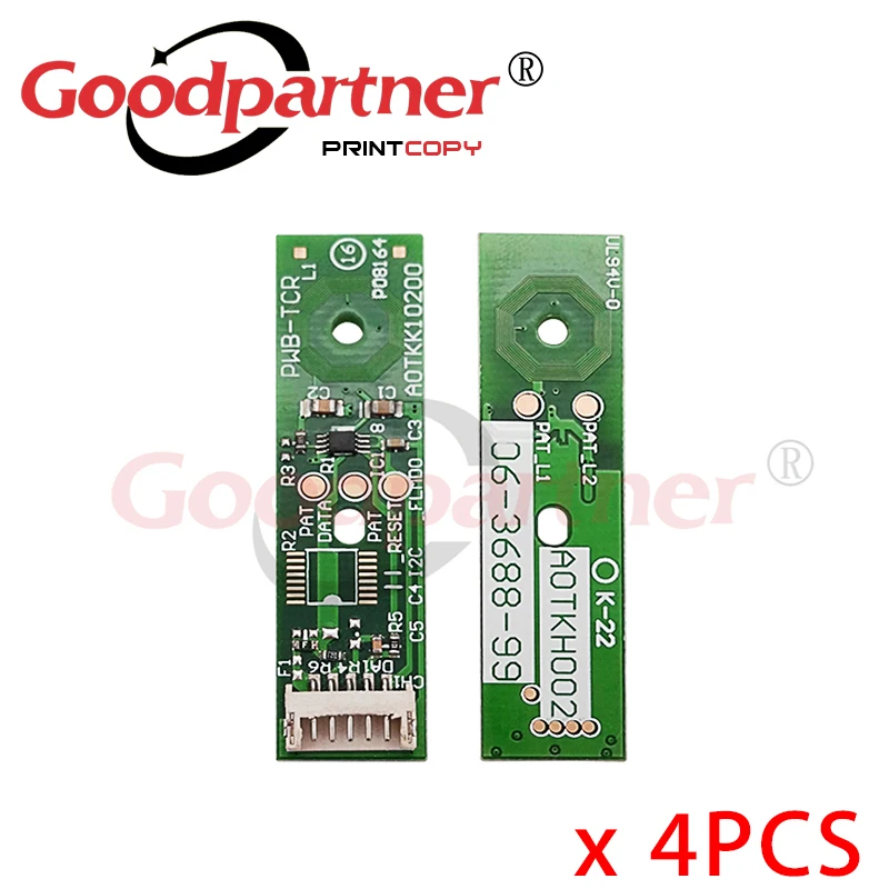 4X DV311 DV512 чип сброса разработчика для Konica Minolta C220 C280 C360 C7722 C224 C284 C364 C454 C554 C452 C552 C652 C7728