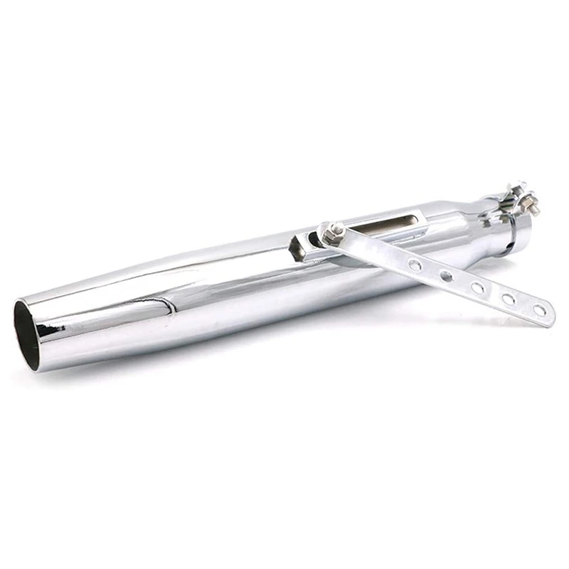 17 дюймов глушитель выхлопной трубы мотоцикла для Кафе Racer Bobber Chopper на заказ Ретро