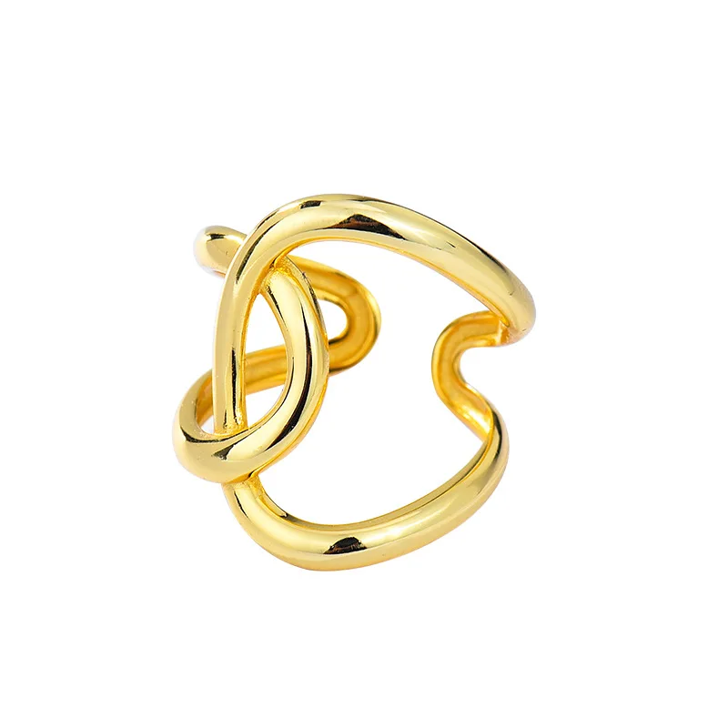 

GREEN PURPLE S925 Sterling Silver Multi Layer Hollow Out Ring Gold Plated 14k Elegant Ring For Women Fine Jewelry Fashion Gift