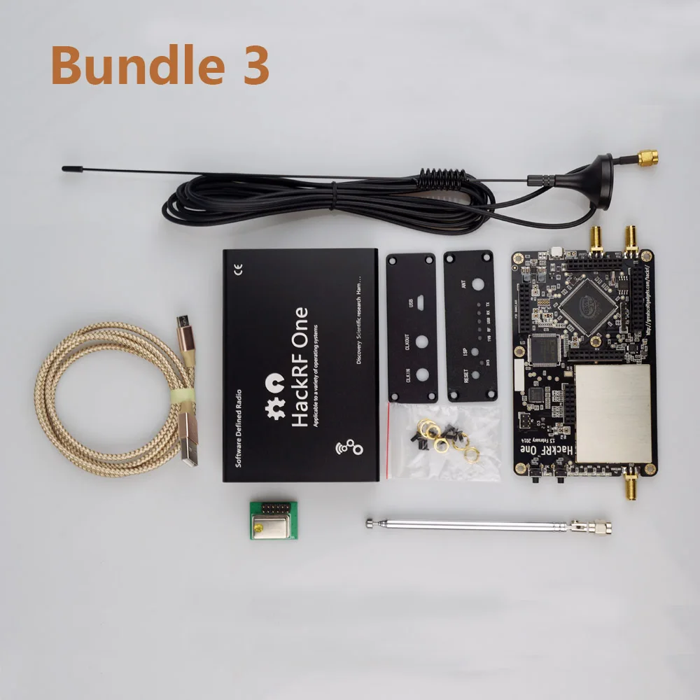 Комплект 4 HackRF Один 1 МГц до 6 ГГц Платформе SDR Software Defined Radio Совет По Развитию - Комплект: Комплект 4