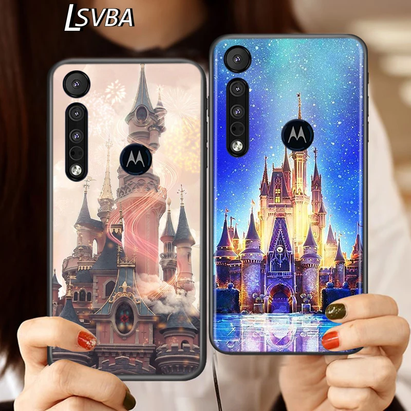 

Beautiful Magic Castle For Motorola G9 G8 G 5G Power Lite Stylus One Hyper Marco Fusion Edge Plus E6 E7 Play Phone Case
